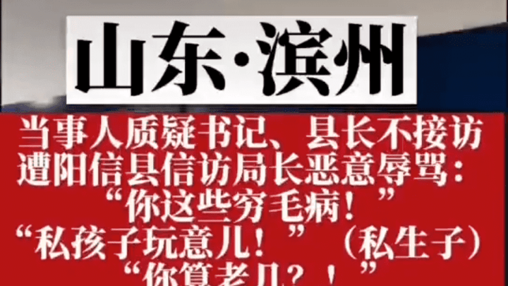 山东女子上访遭信访局长辱骂,“获赔”两万元被判敲诈提上诉,判罚合理吗?