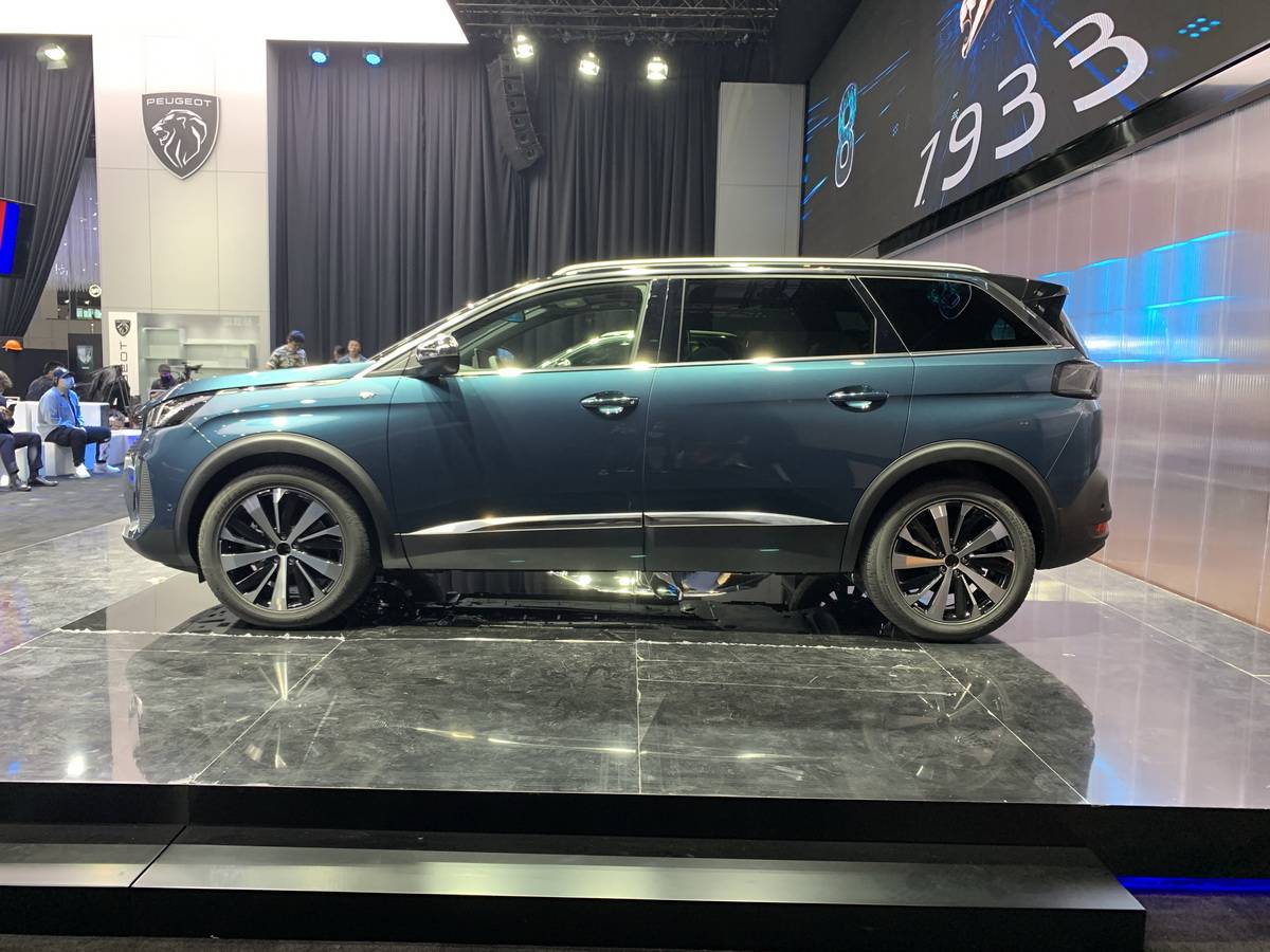 2021上海车展探馆:新款东风标致5008