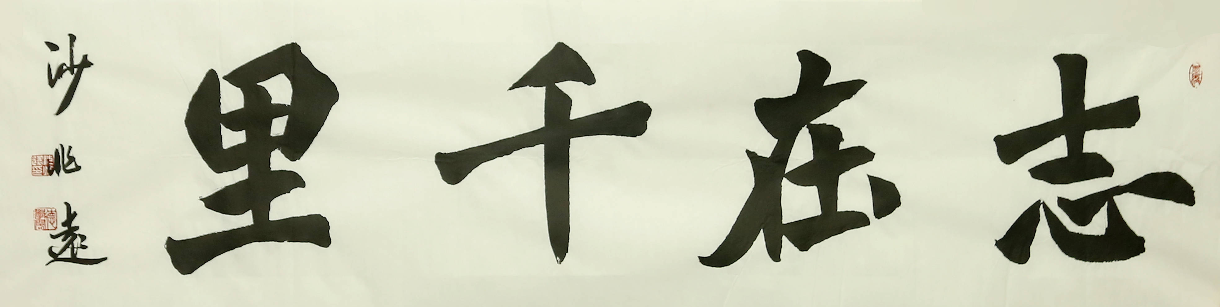 颂百年辉煌,助自贸建设——沙兆远书法作品展