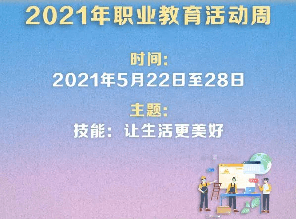 2021年职业教育活动周将举办哪些主要活动?