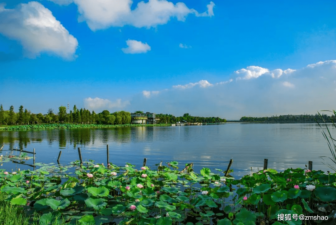 美丽的宁波日湖公园