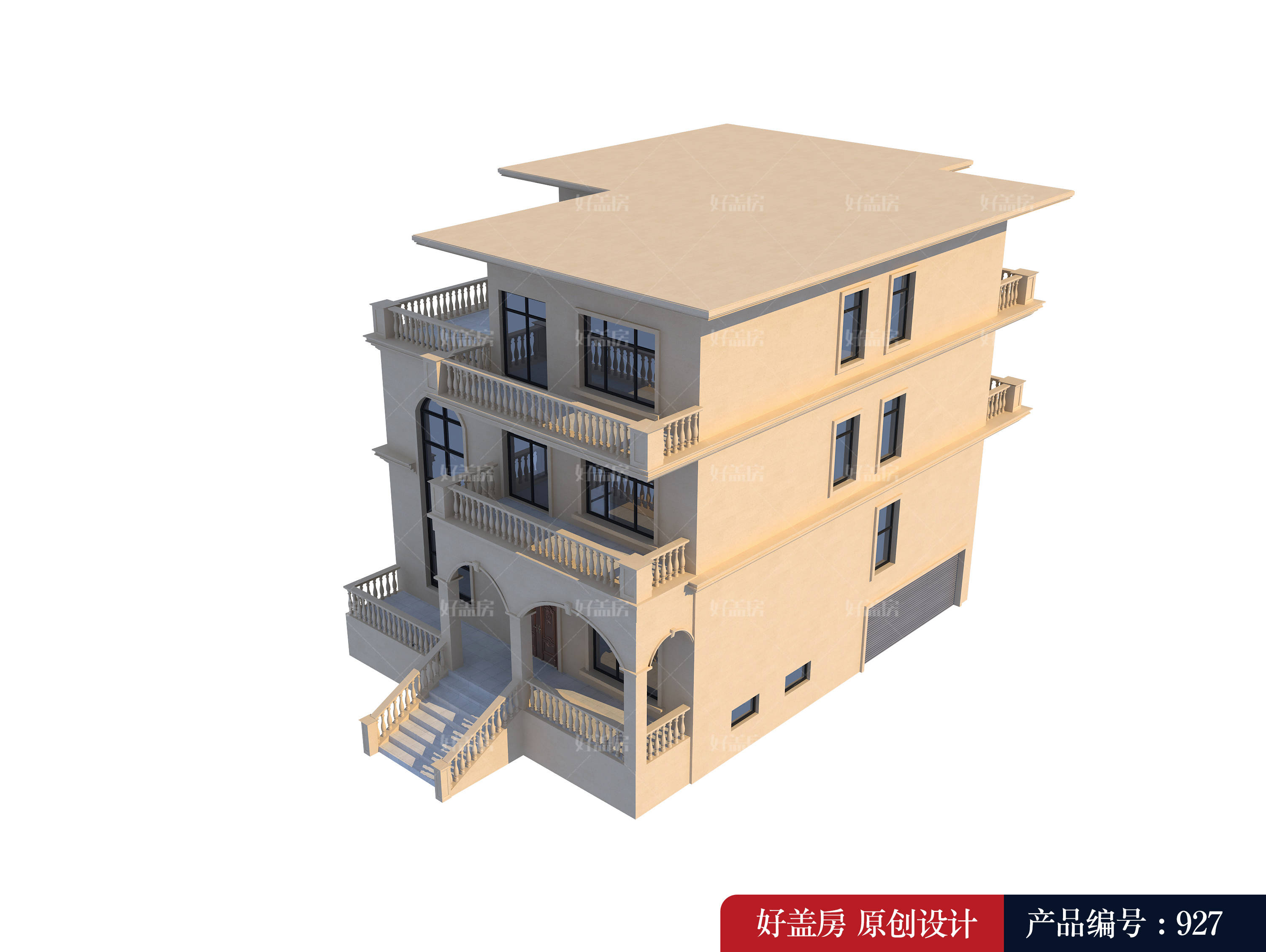 农村自建带地下室实例