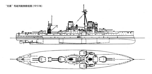 近现代海军舰艇的鼻祖——无畏级战列舰