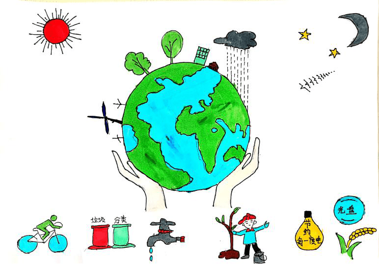 以环保设施云参观和环保绘画创作为开篇,让学生在走进环保设施单位之