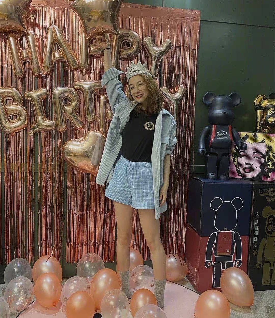 吴昕生日会穿搭圈粉了,这一身素人穿也很美