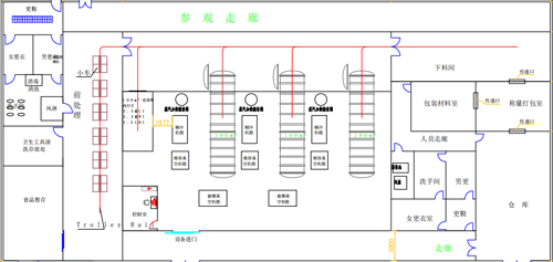 榴莲冻干生产线布局设计水果冻干生产线