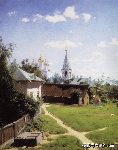 俄罗斯画家巴列诺夫·瓦西里·德米特里耶维奇油画作品欣赏