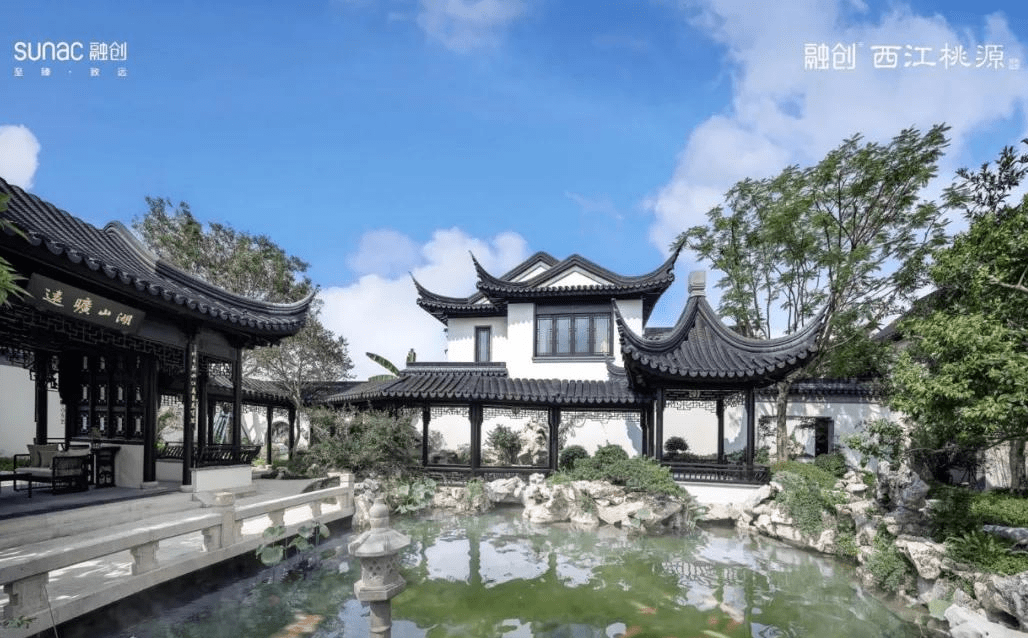 广东哪里有中式院子别墅---融创"桃花源"到底怎么样?2021官方最新消息