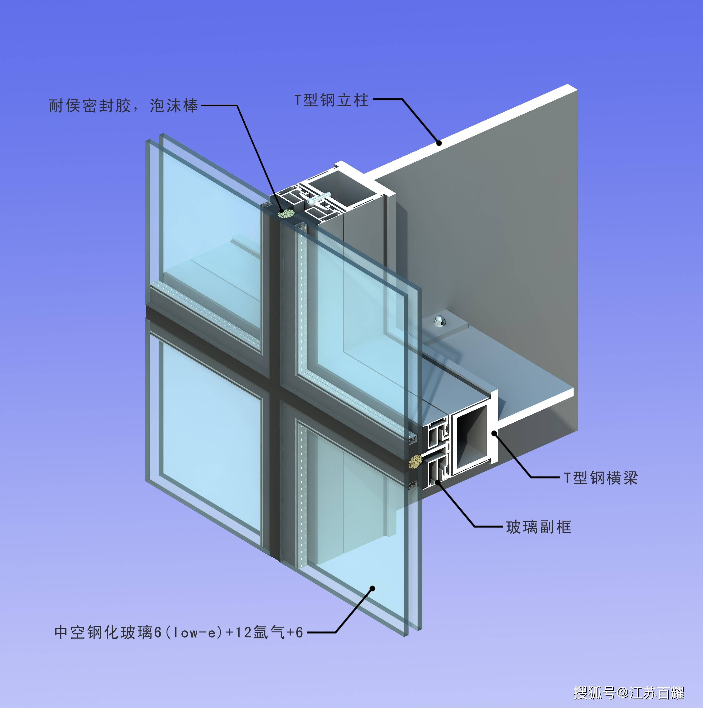 江苏世博建筑玻璃幕墙设计图汇总