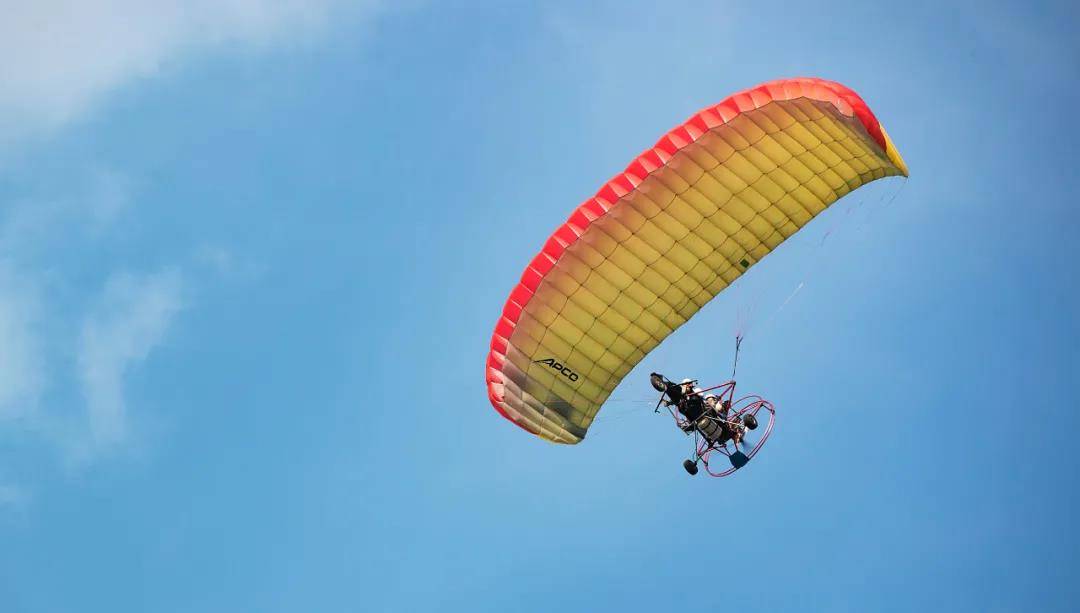 武功山航空飞行营地-动力滑翔伞