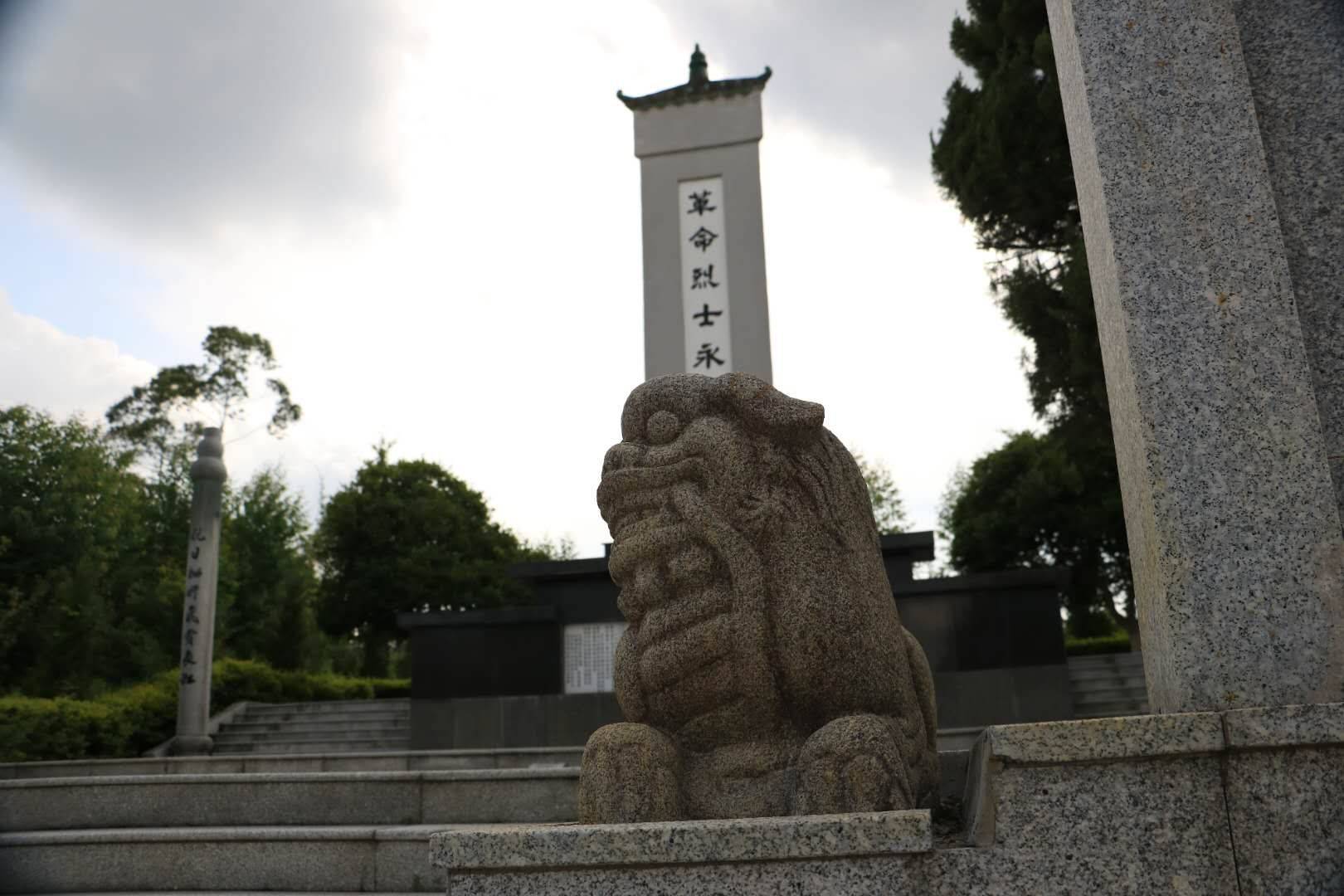 图为大埔围村革命烈士纪念碑 郭润康 供图