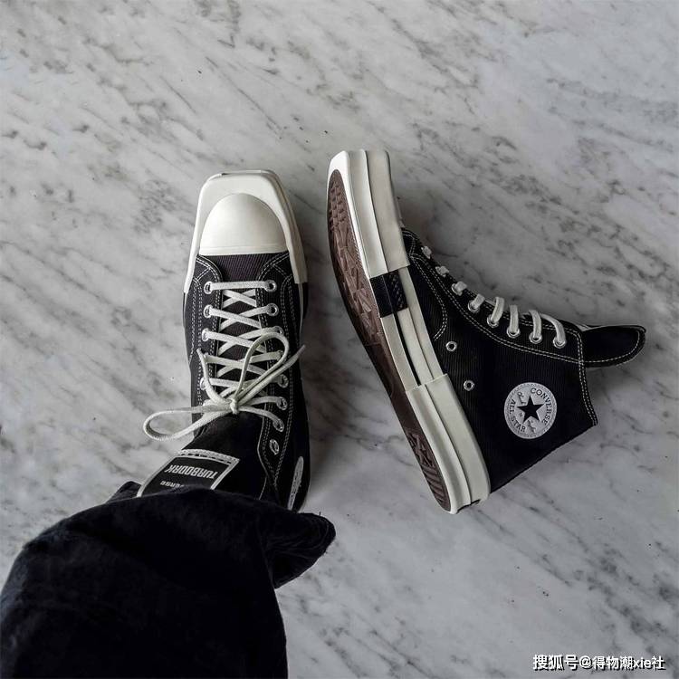 rick owens converse,rickowens rickowens联名converse匡威异型方头帆布鞋