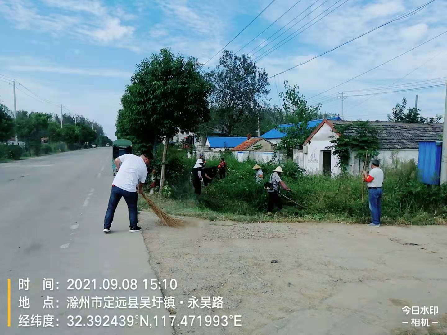 定远县吴圩镇:抓人居环境整治,为乡村振兴打基础