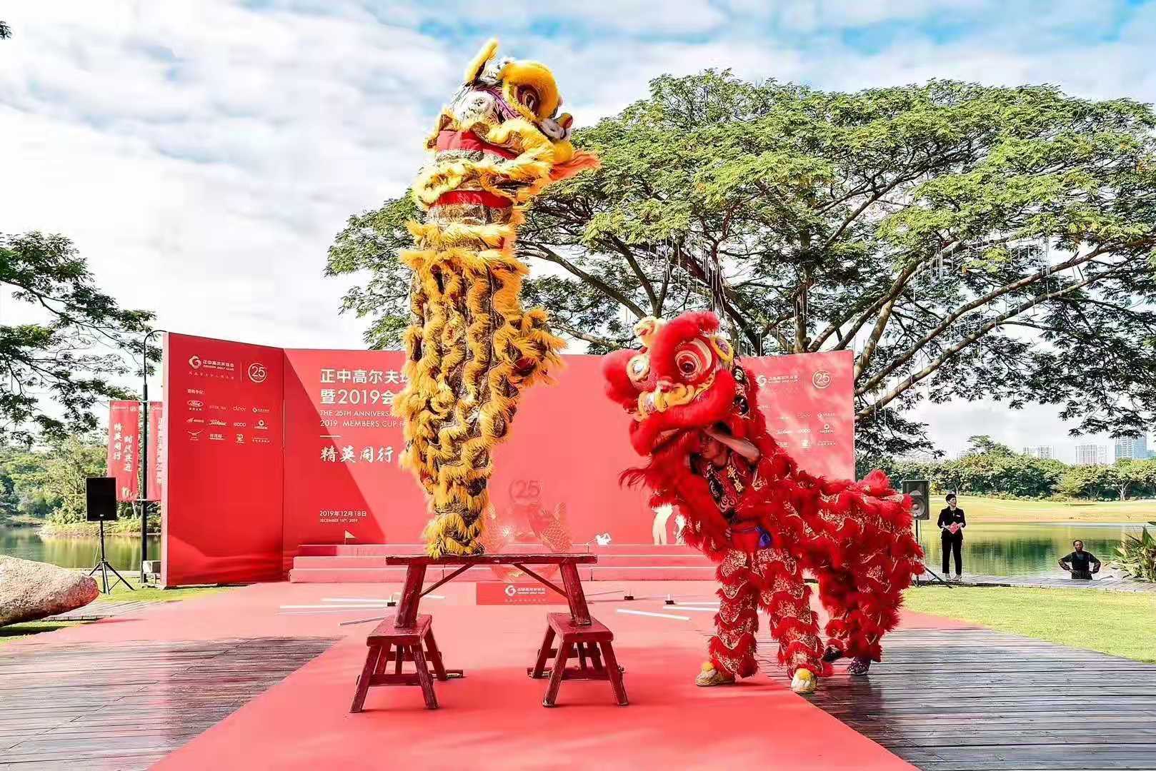 深圳舞狮舞龙团介绍开业庆典舞狮表演流程
