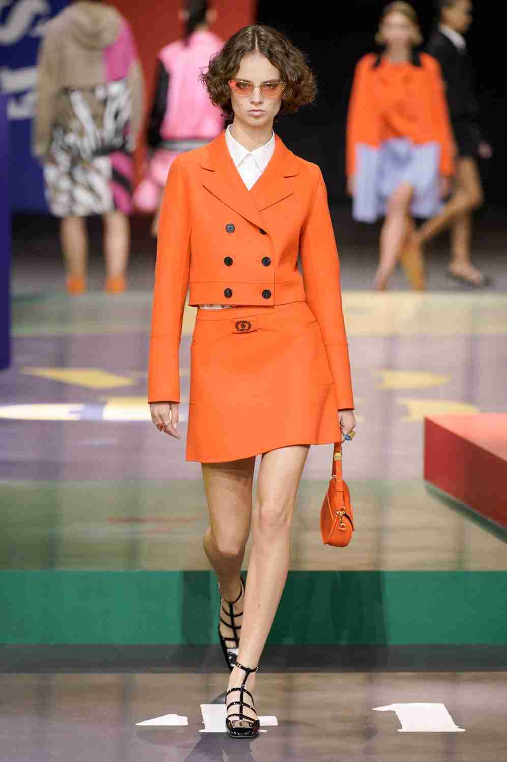 巴黎时装周迪奥dior2022春夏女装成衣系列