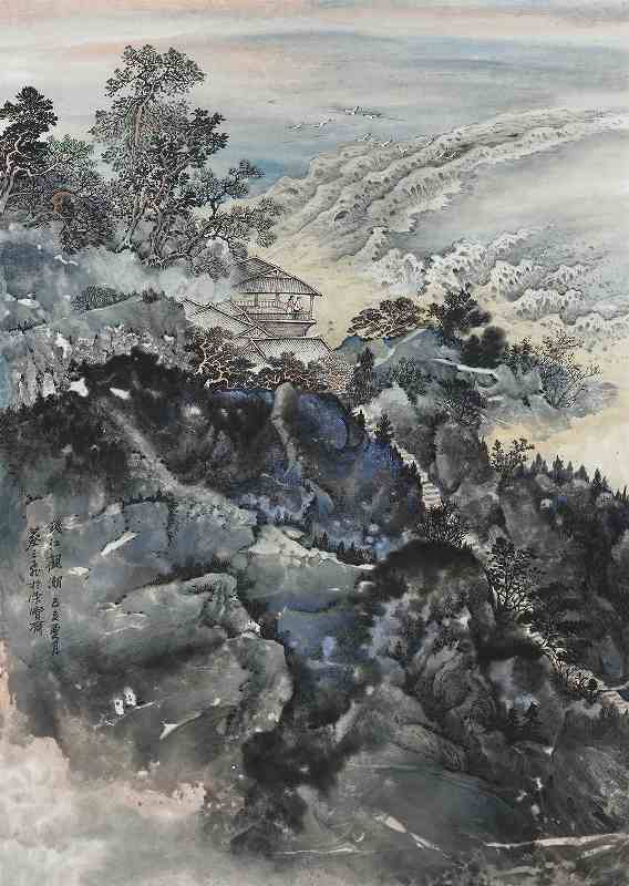 画家蔡云飞经典山水作品精选