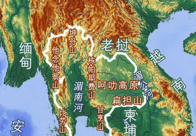 泰国在稳固以湄南河流域为核心的基本盘后,便将势力延伸到东北部的湄