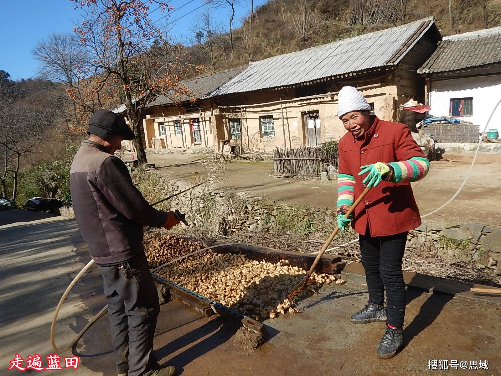 走遍蓝田2021灞源镇杨家堡村穿越旅行2