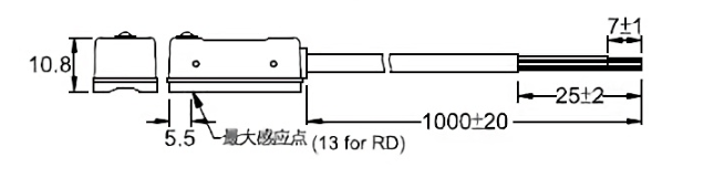 kjt21ptp磁性开关磁性传感器气缸传感器