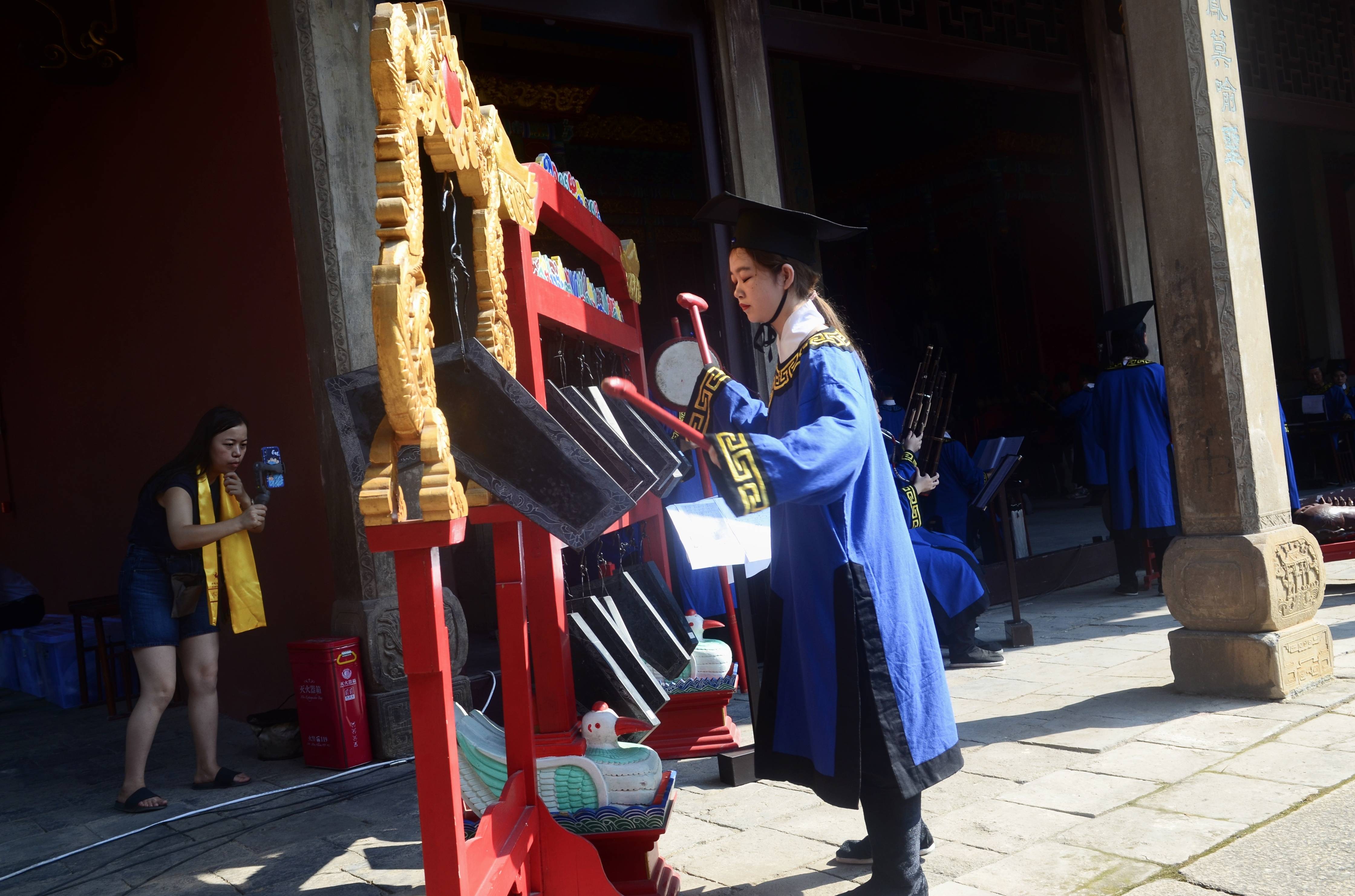 江南最后一位佾生浏阳文庙祭孔音乐国家级非遗传承人邱少求