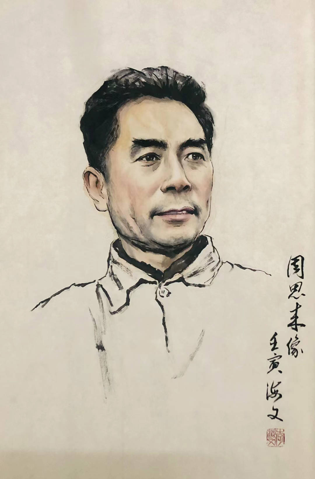 实力派人物肖像画家唐山李海文先生做品集（一）