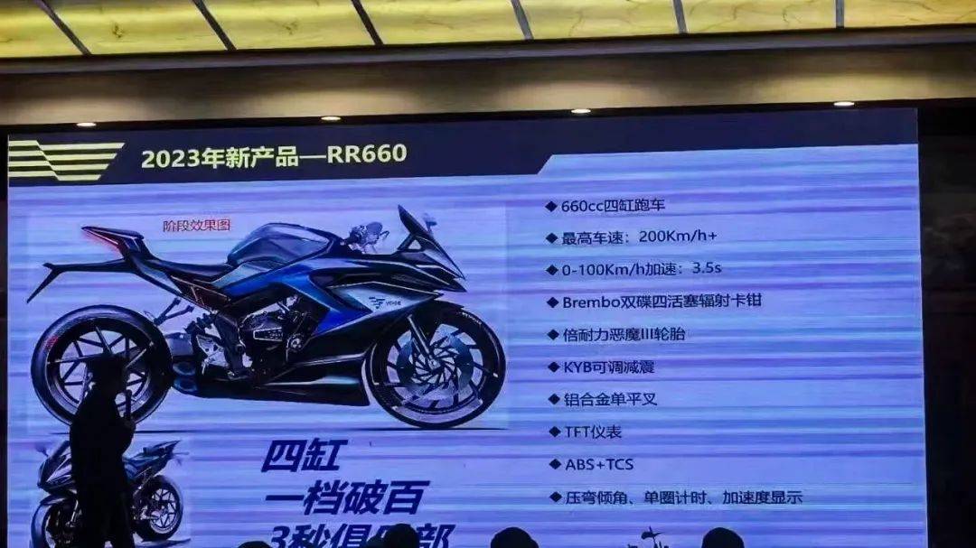 无极RR660四缸仿赛曝光 单摇臂继续内卷