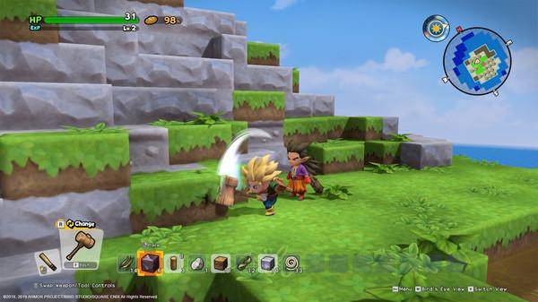 Mac游戏《勇者斗恶龙 创世小玩家2》（Dragon Quest Builders 2）角色饰演游戏