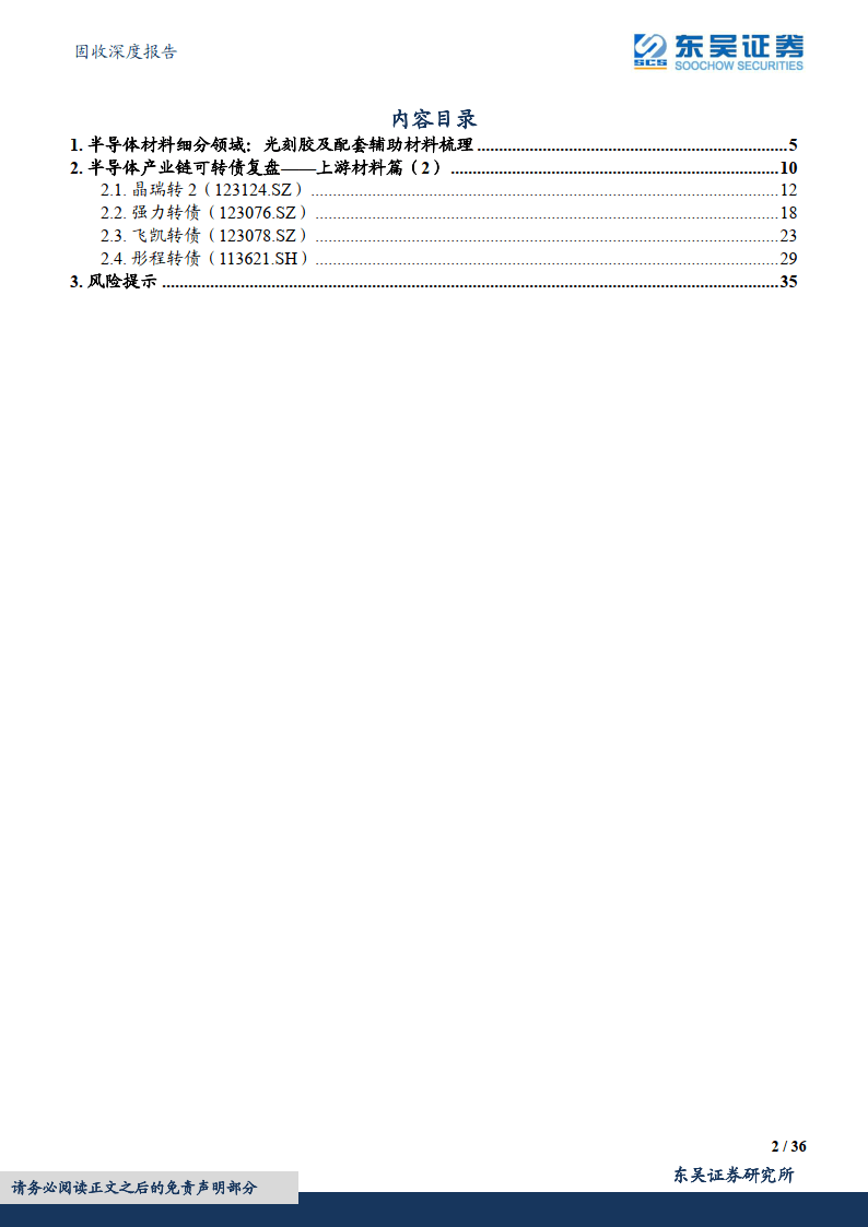 半导体财产链复盘：质料篇（2）之光刻胶及辅材：晶瑞转2、强力、飞凯（附下载