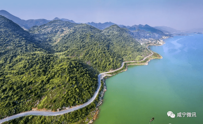 咸宁风景道通山慈口段 咸宁风景道咸安区黄荆塘段 2020年,咸宁风景道