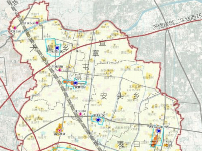 德州村庄布点规划(夏津,齐河篇),看看哪些村近期撤并