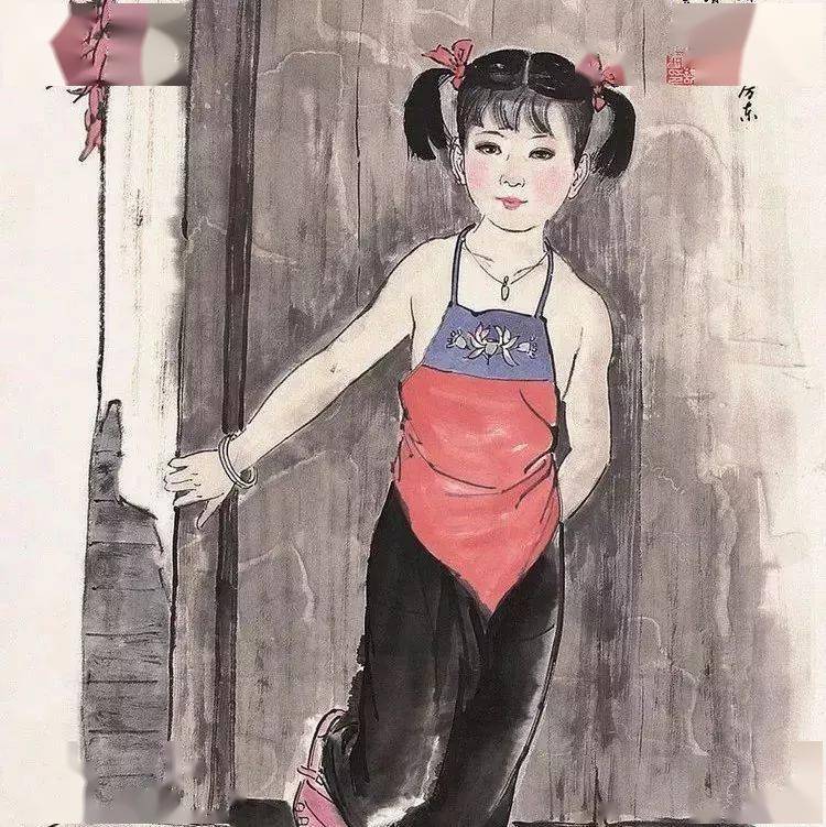 陈谋|他笔下的人物画如此典雅诗意(60幅)