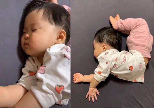 睡眠|为啥可以睡得那么诡异？可可爱爱的小宝宝