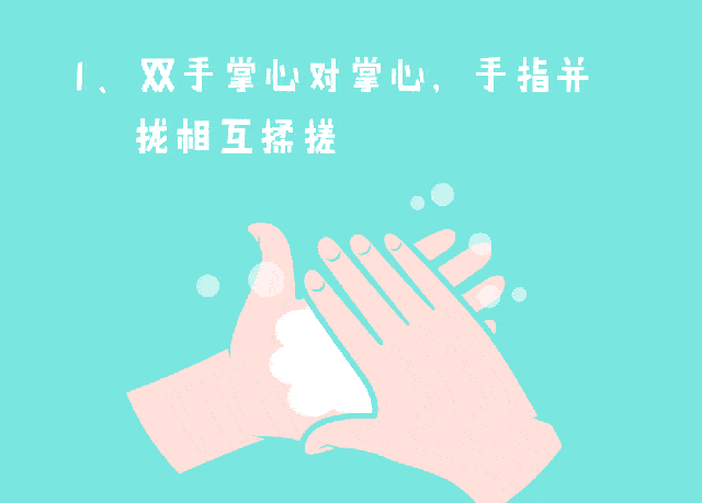 【自我防护】抗疫必学 七步洗手法