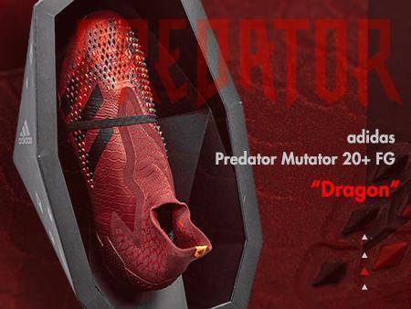 Adidas FG Football Predator Dracon 20.1 black white rot