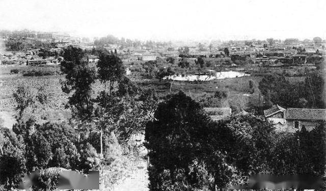 1930年代昆明老照片 圆通寺,壁鸡坊,金马坊,昆明西山