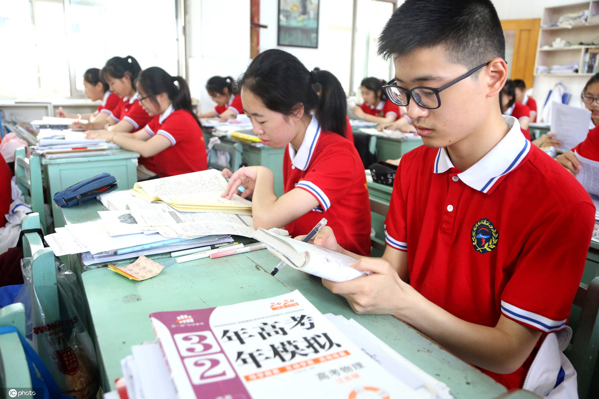 连云港|江苏连云港：高考冲刺进行时 高三学生全力备战