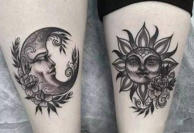 那么多情侣纹身,为什么他们偏偏选中太阳和月亮?