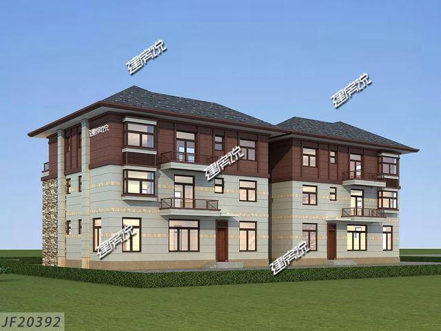 兄弟合建新中式别墅,每人出28万就能建,巨划算