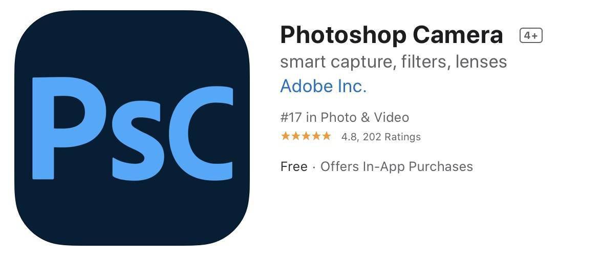 Adobe人工智慧加持 拍照應用Photoshop Camera上架 科技 第2張