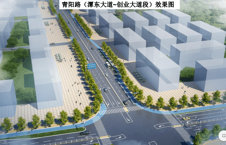 效果图出炉双向四车道蓉江新区将新建这些道路