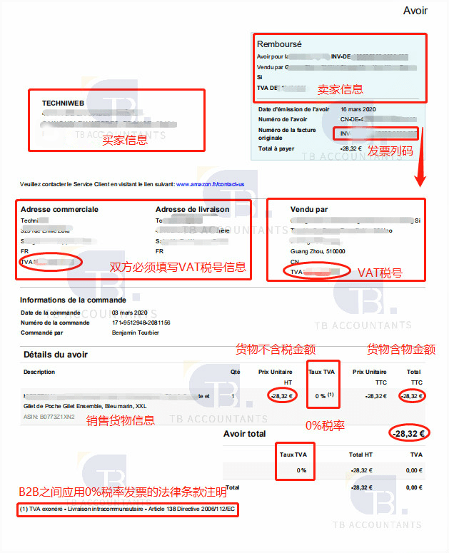 干货全面解析亚马逊vcs增值税发票要求与问题