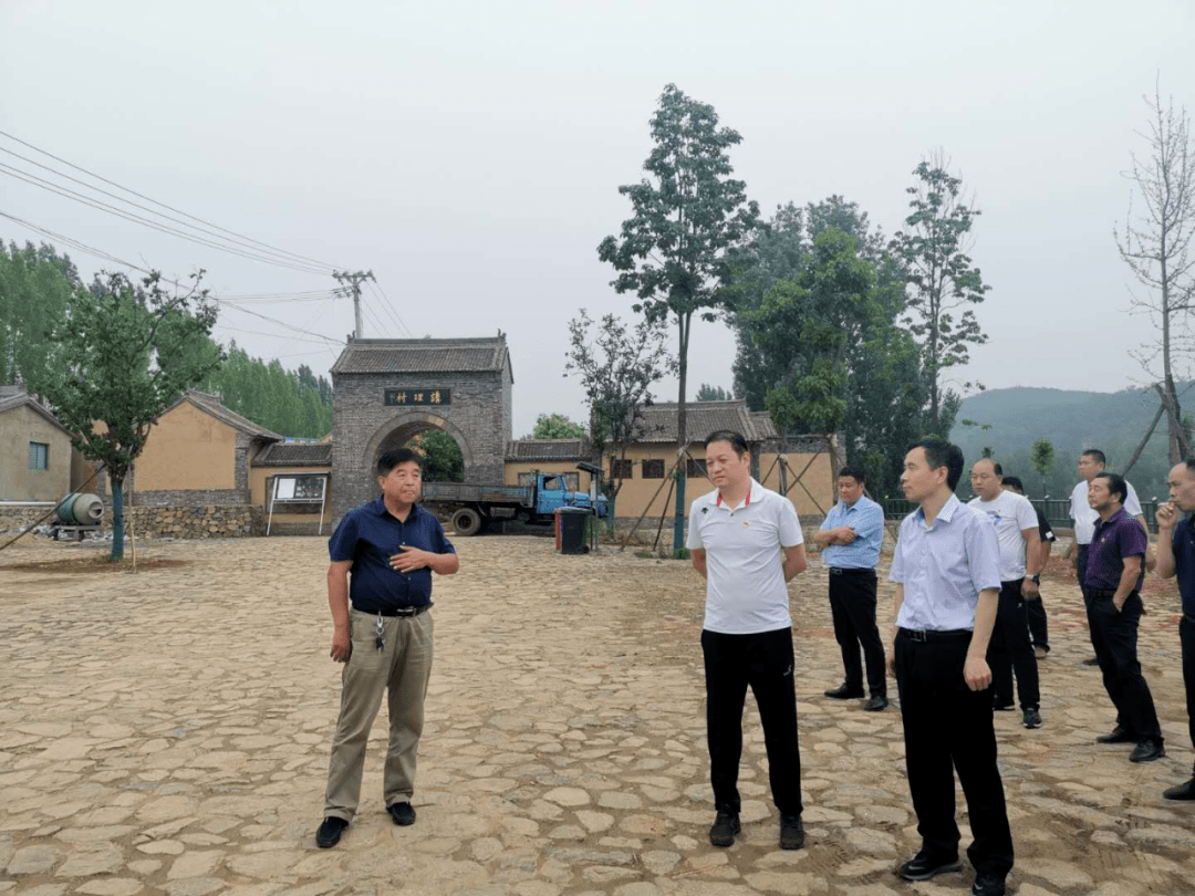 长水乡洛书文化产业园和罗岭乡爱和小镇,讲理村,学习了解洛宁县以沟域