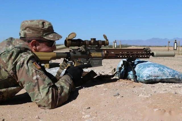美国陆军接受首批精确射手步枪,德国h&k出品,每支6100美元
