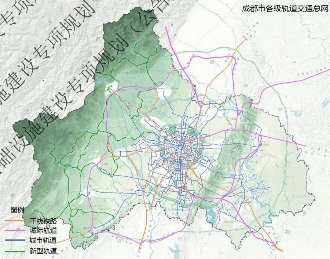 融入交通圈共享生活圈成都金堂纳入成都市拟新增城际市域铁路规划范围