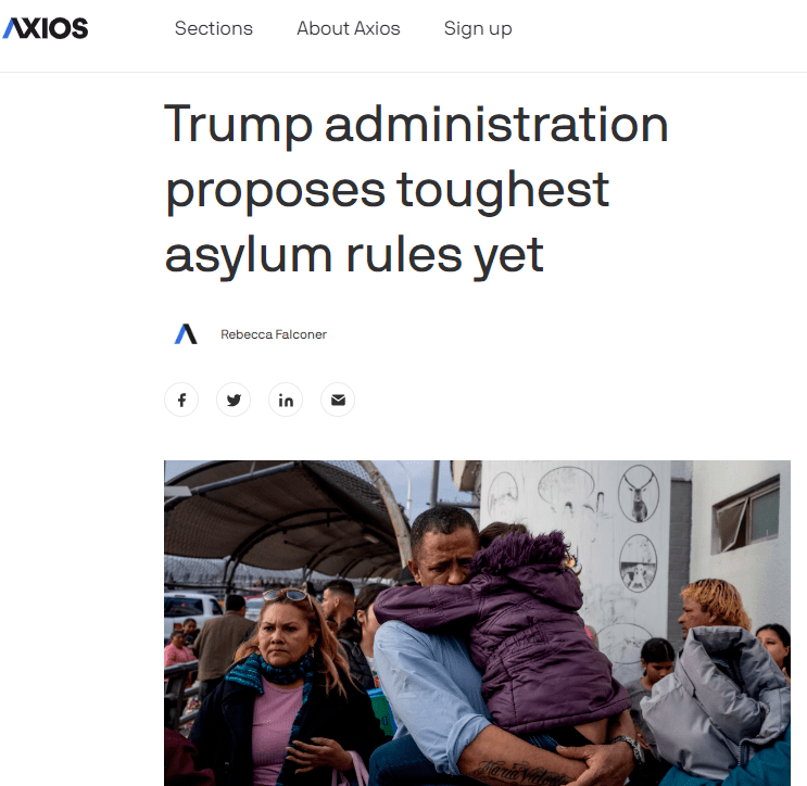 制度|美政府计划修订难民庇护制度，避难申请或更困难