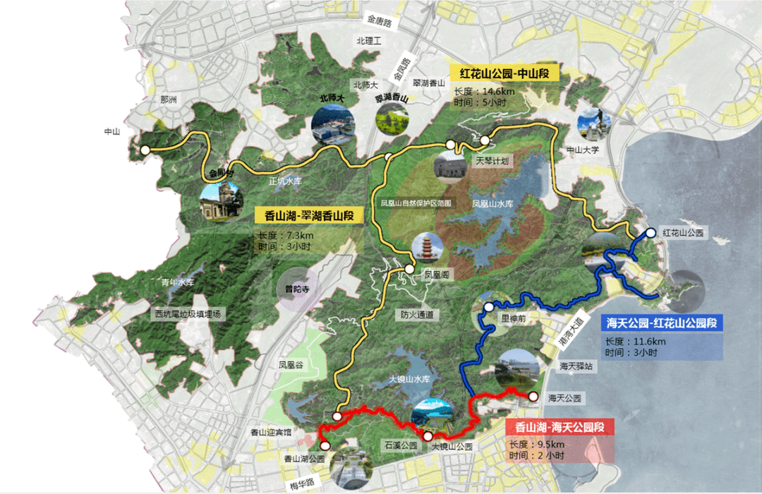 凤凰山要建43公里山地步道!开工时间._手机