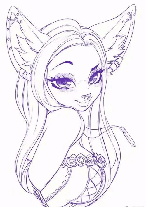 可爱兽人furry收藏控合集,可做绘画素材参考!