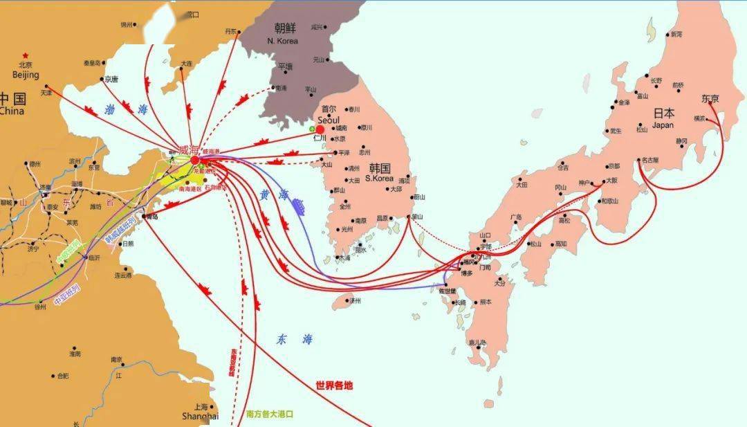 大众日报四港联动威海港小港变枢纽