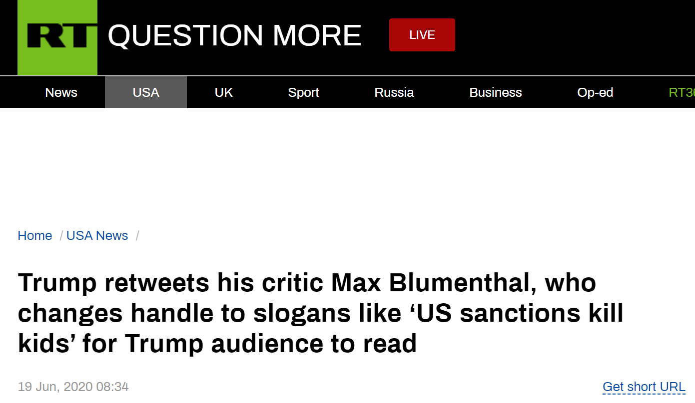 反转!特朗普转发“支持者”推文,后者迅速“反水”