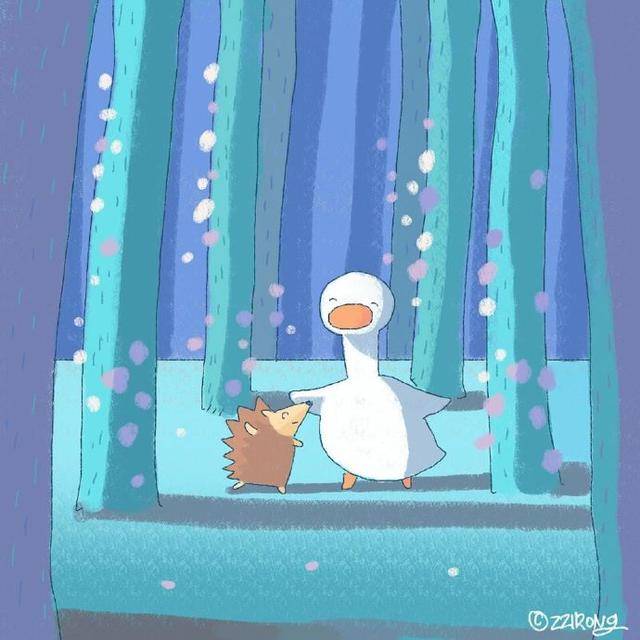 超可爱的画风插画师 zzirong
